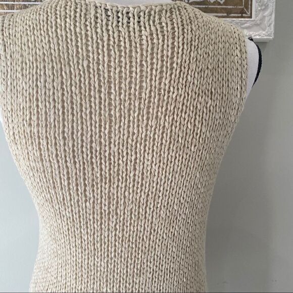 Bishop & Young Crotchet Sleeveless Sweater (S) - Picture 8 of 8